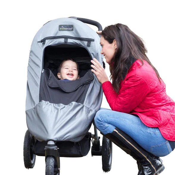 SnoozeShade Plus Deluxe (6m+) | Universal-fit pushchair/buggy sun and sleep shade