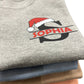 Split Initial Christmas Design Personalised T-Shirts - Different Colours