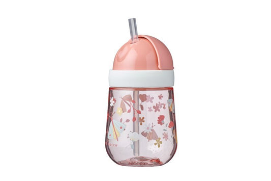 Straw Cup 200ml Flowers & Butterflies by Little Dutch