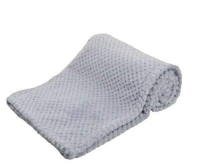 The Belmont Baby Blanket Grey