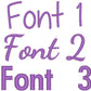 The Kenton baby Blanket Giraffe Design & Name - Various Colours