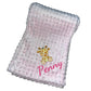 The Kenton baby Blanket Giraffe Design & Name - Various Colours