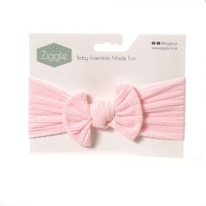 Top Bow Headband - Heavenly Pink