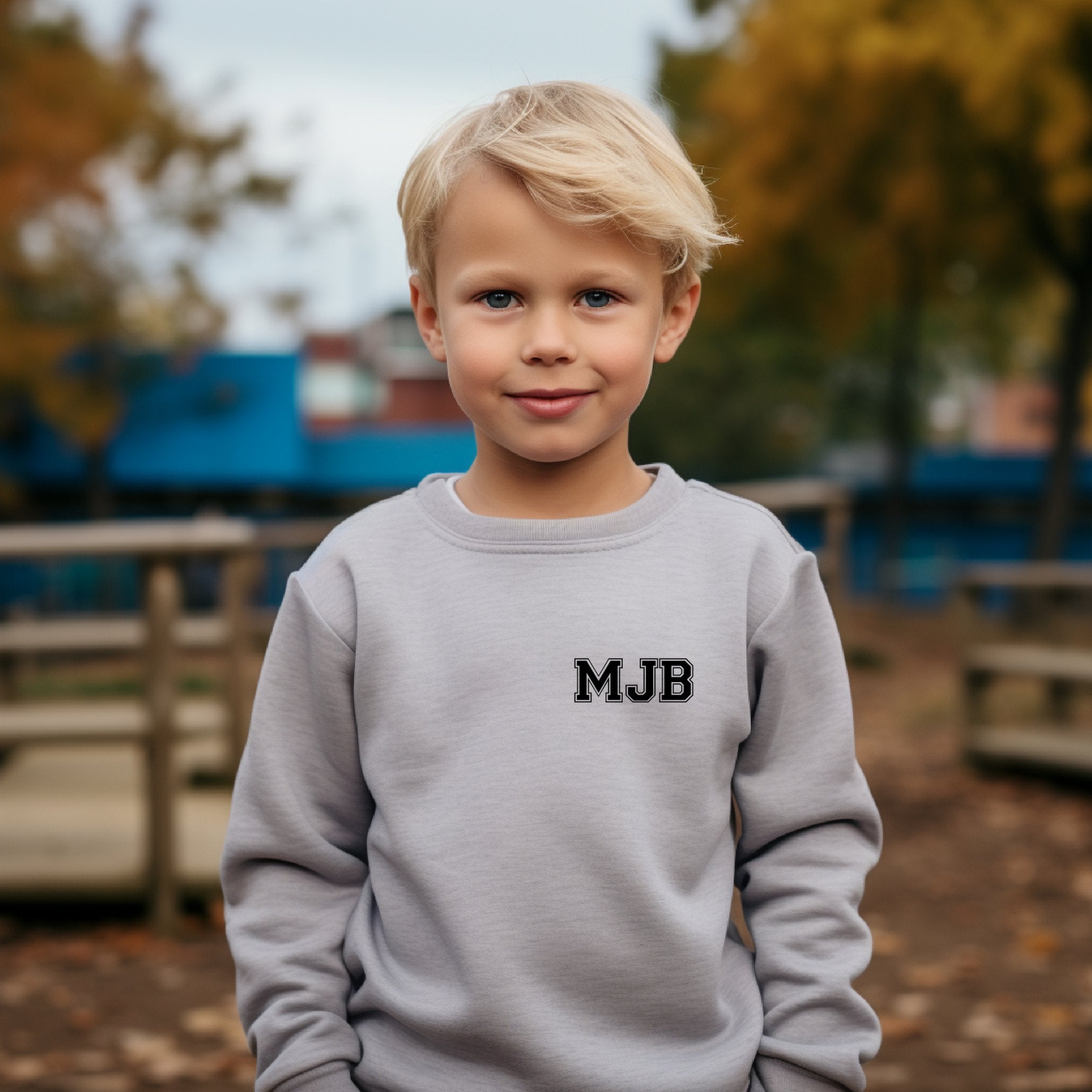 Personalised crew 2025 neck jumpers