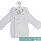 White Knitted Baby Jacket